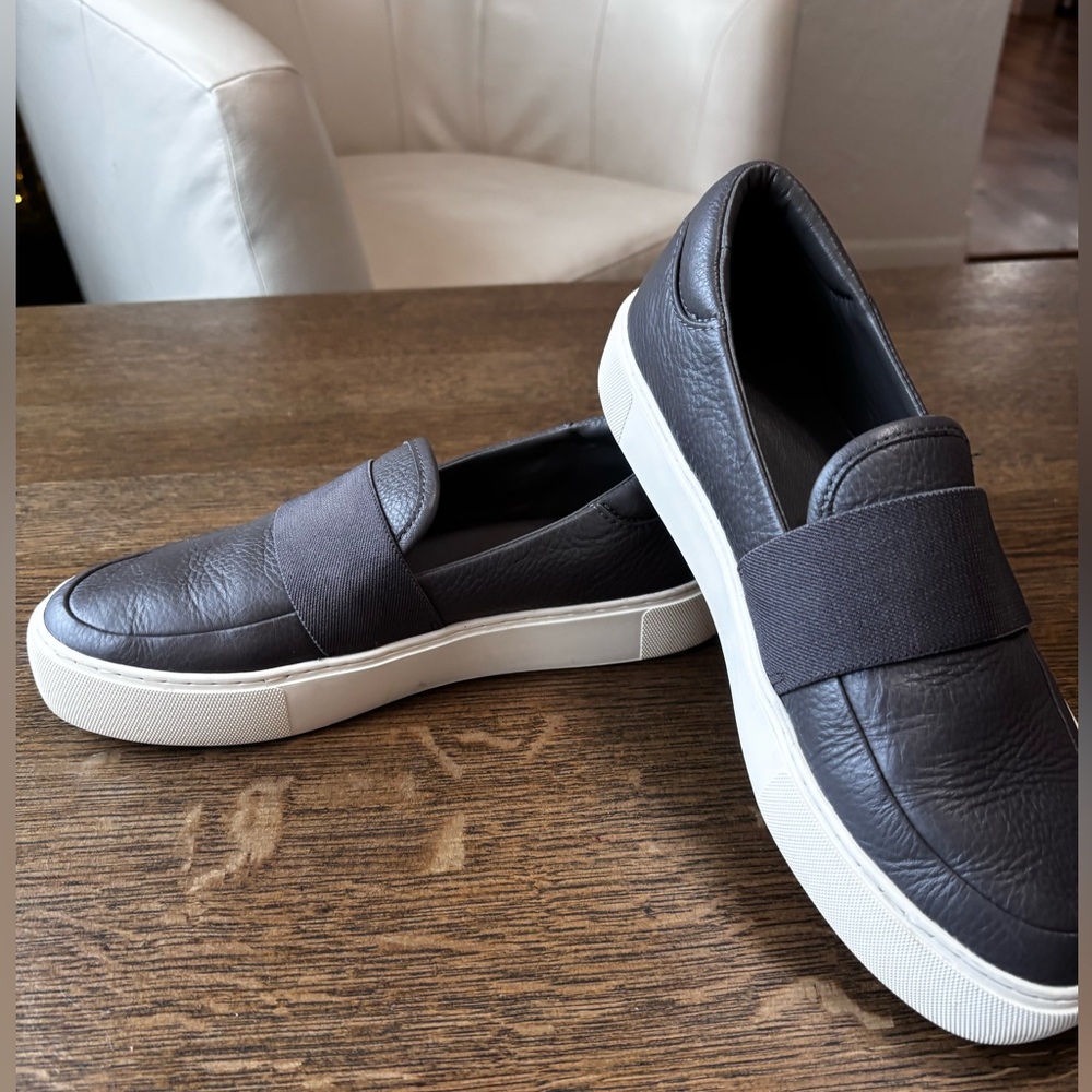 UGG Chayze Leather Slip On‎ Sneakers Gray Women’s 7.5